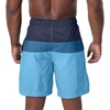 image:imageSpeedo Mens Swim Trunk Knee Length Tech VolleyBlue Colorblock