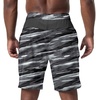 image:imageSpeedo Mens Swim Trunks  Casual Beach Swimwear  Quick Dry  Elastic Waist with Drawstring Dark Grey Large