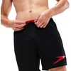 image:imageSpeedo Printed Leisure 16 Swim Trunks MenBlackFed Red