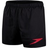 image:imageSpeedo Printed Leisure 16 Swim Trunks MenBlackFed Red