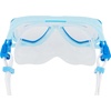 image:imageSpeedo UnisexAdult Swim Snorkel Dive Mask AntiFog with Nose Cover Adventure SeriesM Cool BlueClear