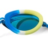 image:imageSpeedo Unisexchild Swim Goggles Vanquisher JuniorMirrored Blue LimeCobaltBlue