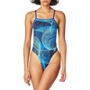 image:imageSpeedo Womens Cyclone Strong One Back Endurance One Piece SwimsuitSpeedo Blue