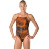 image:imageSpeedo Womens Cyclone Strong One Back Endurance One Piece SwimsuitSpeedo Orange