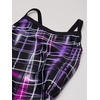 image:imageSpeedo Womens Powerflex Eco Laser Sticks Flyback SwimsuitLaser Speedo Purple