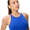 image:imageSpeedo Womens Swimsuit Bikini Top Essentials with Removable Cups Soft FabricHigh Deep Sapphire