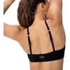 image:imageSpeedo Womens Swimsuit Bikini Top Essentials with Removable Cups Soft FabricTriangle Anthracite