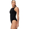 image:imageSpeedo Womens Swimsuit One Piece Essentials with Removable Cups Soft FabricHigh Anthracite