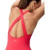 image:imageSpeedo Womens Swimsuit One Piece Essentials with Removable Cups Soft FabricScoop Legend Red