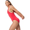 image:imageSpeedo Womens Swimsuit One Piece Essentials with Removable Cups Soft FabricScoop Legend Red