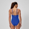 image:imageSpeedo Womens Swimsuit One Piece Essentials with Removable Cups Soft FabricV Deep Sapphire
