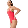 image:imageSpeedo Womens Swimsuit One Piece Essentials with Removable Cups Soft FabricV Legend Red