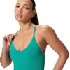 image:imageSpeedo Womens Swimsuit One Piece Essentials with Removable Cups Soft FabricV Peacock Teal
