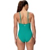 image:imageSpeedo Womens Swimsuit One Piece Essentials with Removable Cups Soft FabricV Peacock Teal