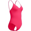 image:imageSpeedo Womens Swimsuit One Piece Essentials with Removable Cups Soft FabricV Ruby