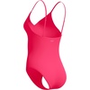 image:imageSpeedo Womens Swimsuit One Piece Essentials with Removable Cups Soft FabricV Ruby