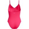 image:imageSpeedo Womens Swimsuit One Piece Essentials with Removable Cups Soft FabricV Ruby