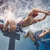 image:imageSpeedo Womens Swimsuit One Piece Prolt Flyback Printed Adult Team ColorsHigher Level RedWhiteBlue