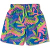 image:imageSpeedo Boys Swim Trunk Mid Length Redondo PrintedCoral Leaves Green Gecko