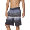 image:imageSpeedo Mens Swim Trunk Knee Length Boardshort Active Flex EBoard PrintedBlackGrey