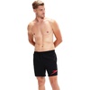 image:imageSpeedo Printed Leisure 16 Swim Trunks MenBlackFed Red