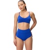 image:imageSpeedo Womens Swimsuit Bikini Top Essentials with Removable Cups Soft FabricTriangle Deep Sapphire
