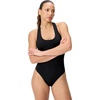 image:imageSpeedo Womens Swimsuit One Piece Essentials with Removable Cups Soft FabricScoop Anthracite