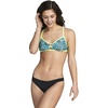 image:imageSpeedo Womens Swimsuit Top Bikini Endurance Lite Tie Back PrintAqua