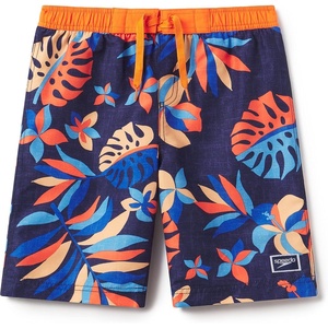 image:imageSpeedo Boys Swim Trunk Knee Length Boardshort EBoard PrintedScarlet Ibis