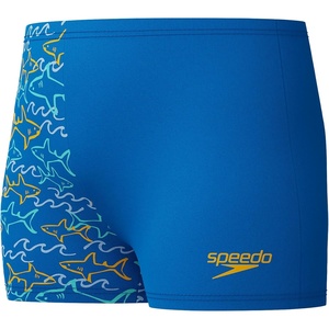 image:imageSpeedo Boys Swimsuit Infant to Big Kid UPF 50 Learn to SwimAquashort Lagoon Blue