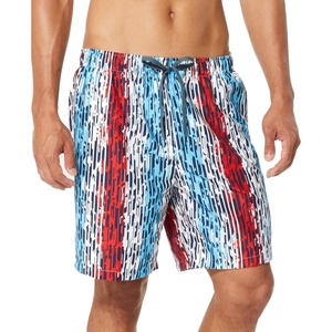 image:imageSpeedo Mens 18 Volley Star Racer Printed UV Protection Swim TrunksBlue