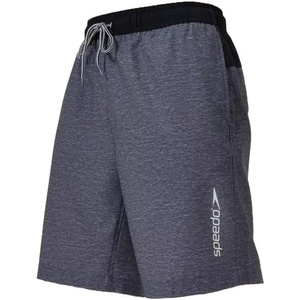 image:imageSpeedo Mens 9 Marina Long Volley Swim Trunks Heathered Gray