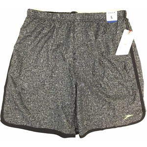 image:imageSpeedo Mens Aquagon Colorblock Volley Shorts Workout amp Swim Trunks Medium Black White