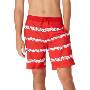 image:imageSpeedo Mens Swim Trunk Knee Length Boardshort Bondi Striped20 Fixed Floral