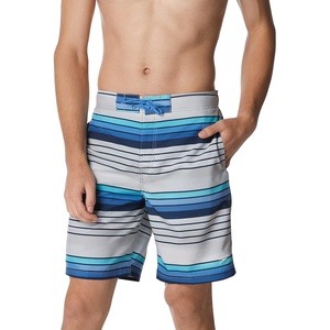 image:imageSpeedo Mens Swim Trunk Knee Length Boardshort Bondi Striped20 Seafaring High Rise