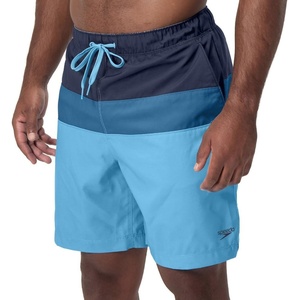 image:imageSpeedo Mens Swim Trunks  Casual Beach Swimwear  Quick Dry  Elastic Waist with Drawstring Blue S