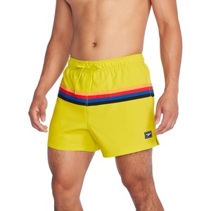 image:imageSpeedo Swim Trunk Short Length Redondo StripedHorizontal Bitterlime