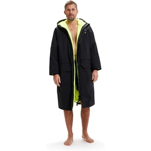image:imageSpeedo Unisex Swimming Parka Changing Robe Open WaterBlackYellow