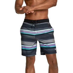 image:imageSpeedo Womens Swim Trunk Knee Length Boardshort Bondi Striped18 Seafaring Anthracite