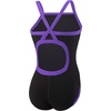 image:imageSpeedo Girls Swimsuit One Piece Endurance Flyback Solid Youth Team ColorsBlackPurple