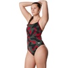 image:imageSpeedo Girls Swimsuit One Piece Endurance Flyback Solid Youth Team ColorsTeam Maroon