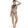 image:imageSpeedo Womens High Neck Top Bikini Top black SmallMesh Multi