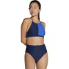 image:imageSpeedo Womens High Neck Top Bikini Top black SmallPeacoat