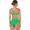 image:imageSpeedo Womens Power Flex Eco Revolve Splice Energy Back One Piece SwimsuitSpeedo Green