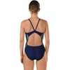 image:imageSpeedo Womens Power Flex Eco Revolve Splice Energy Back One Piece SwimsuitSpeedo Navy