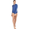 image:imageSpeedo Womens Precision Pleat Zip RashguardBright Cobalt