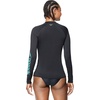 image:imageSpeedo Womens Precision Pleat Zip RashguardSpeedo Black