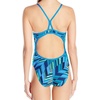 image:imageSpeedo Womens Swimsuit One Piece Endurance Free Back Printed Adult Team ColorsDiscontinuedAngles BlueGreen