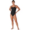 image:imageSpeedo Womens Swimsuit One Piece Prolt Flyback Solid Adult Team ColorsEco Team Black