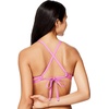 image:imageSpeedo Womens Swimsuit Top Bikini Endurance Lite Tie Back SolidPink Glo